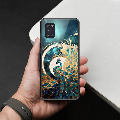 Samsung Galaxy A31 Cover - Brave Series - HQ Ultra Shine Premium Infinity Glass Soft Silicon Borders Case