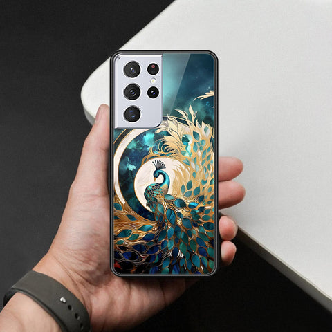 Samsung Galaxy S21 Ultra 5G Cover - Brave Series - HQ Ultra Shine Premium Infinity Glass Soft Silicon Borders Case