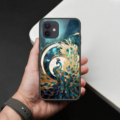 iPhone 12 Mini Cover - Brave Series - HQ Ultra Shine Premium Infinity Glass Soft Silicon Borders Case