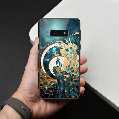 Samsung Galaxy S10e Cover - Brave Series - HQ Ultra Shine Premium Infinity Glass Soft Silicon Borders Case