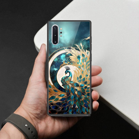 Samsung Galaxy Note 10 Plus Cover - Brave Series - HQ Ultra Shine Premium Infinity Glass Soft Silicon Borders Case