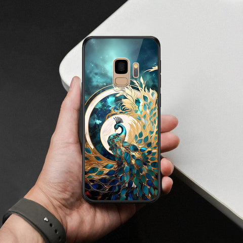 Samsung Galaxy S9 Cover - Brave Series - HQ Ultra Shine Premium Infinity Glass Soft Silicon Borders Case