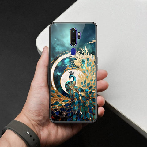 Oppo A9 2020 Cover - Brave Series - HQ Ultra Shine Premium Infinity Glass Soft Silicon Borders Case