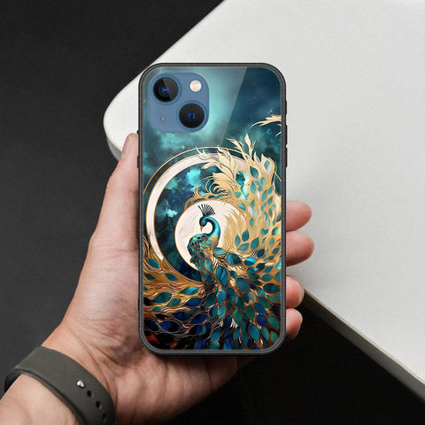 iPhone 13 Cover - Brave Series - HQ Ultra Shine Premium Infinity Glass Soft Silicon Borders Case