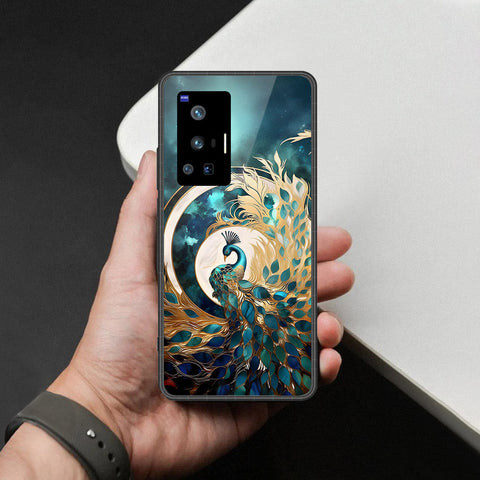 Vivo X70 Pro Cover - Brave Series - HQ Ultra Shine Premium Infinity Glass Soft Silicon Borders Case