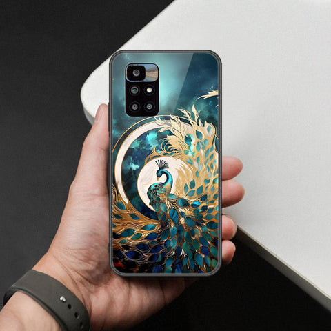 Xiaomi Redmi 10 Cover - Brave Series - HQ Ultra Shine Premium Infinity Glass Soft Silicon Borders Case