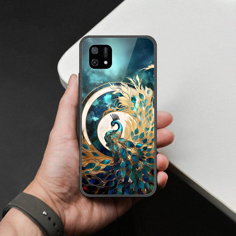 Oppo A16K Cover - Brave Series - HQ Ultra Shine Premium Infinity Glass Soft Silicon Borders Case