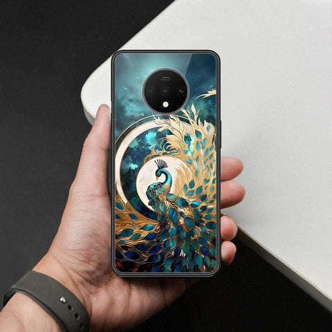 OnePlus 7T Cover - Brave Series - HQ Ultra Shine Premium Infinity Glass Soft Silicon Borders Case