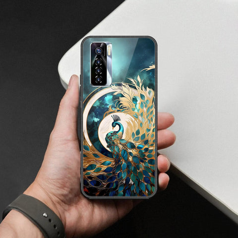 Tecno Camon 17 Pro Cover - Brave Series - HQ Ultra Shine Premium Infinity Glass Soft Silicon Borders Case