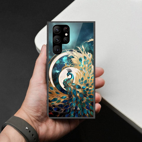 Samsung Galaxy S23 Ultra 5G Cover - Brave Series - HQ Ultra Shine Premium Infinity Glass Soft Silicon Borders Case