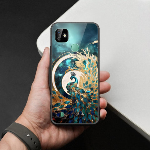 Infinix Smart HD 2021 Cover - Brave Series - HQ Ultra Shine Premium Infinity Glass Soft Silicon Borders Case