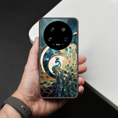 Xiaomi 14 Ultra Cover - Brave Series - HQ Ultra Shine Premium Infinity Glass Soft Silicon Borders Case