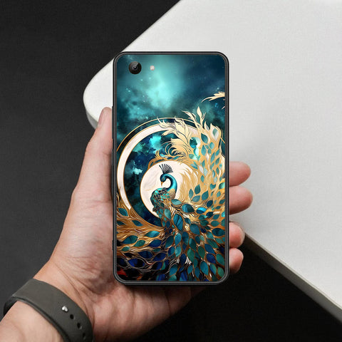 Vivo Y81 Cover - Brave Series - HQ Ultra Shine Premium Infinity Glass Soft Silicon Borders Case