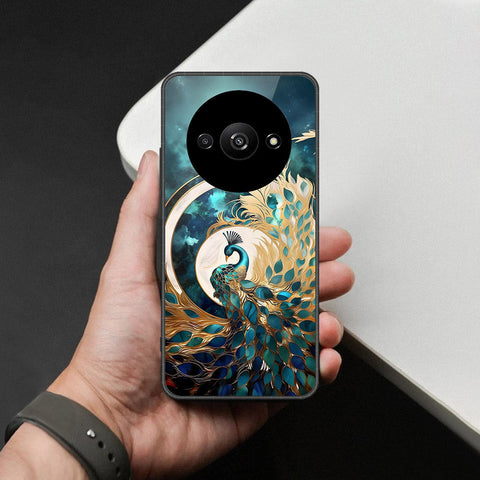 Xiaomi Redmi A3 Cover - Brave Series - HQ Ultra Shine Premium Infinity Glass Soft Silicon Borders Case