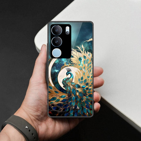 Vivo V29 Pro Cover - Brave Series - HQ Ultra Shine Premium Infinity Glass Soft Silicon Borders Case