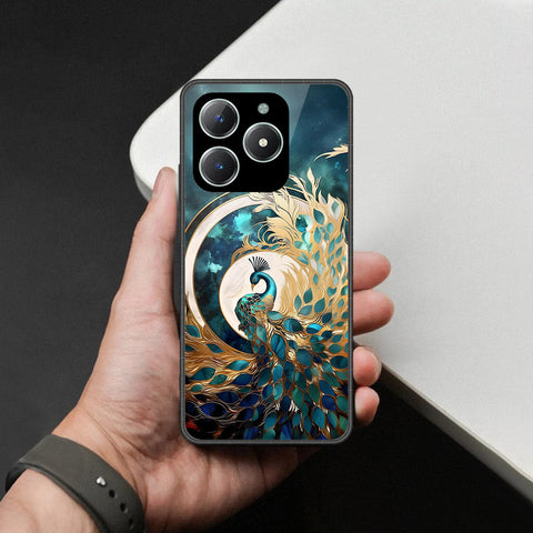 Realme C61 Cover - Brave Series - HQ Ultra Shine Premium Infinity Glass Soft Silicon Borders Case