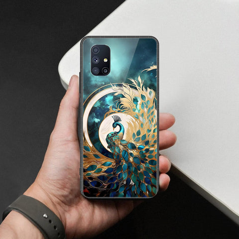 Samsung Galaxy M51 Cover - Brave Series - HQ Ultra Shine Premium Infinity Glass Soft Silicon Borders Case