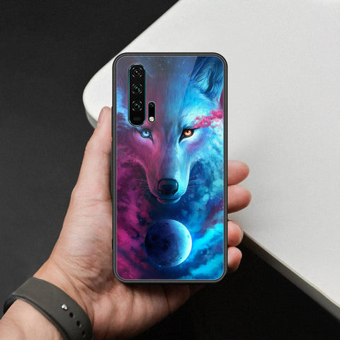 Honor 20 Pro Cover - Brave Series - HQ Ultra Shine Premium Infinity Glass Soft Silicon Borders Case