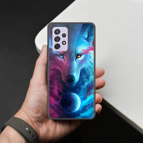 Samsung Galaxy A72 Cover - Brave Series - HQ Ultra Shine Premium Infinity Glass Soft Silicon Borders Case