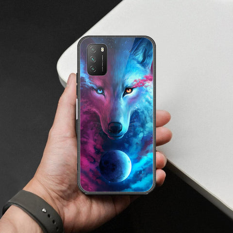 Xiaomi Poco M3 Cover - Brave Series - HQ Ultra Shine Premium Infinity Glass Soft Silicon Borders Case