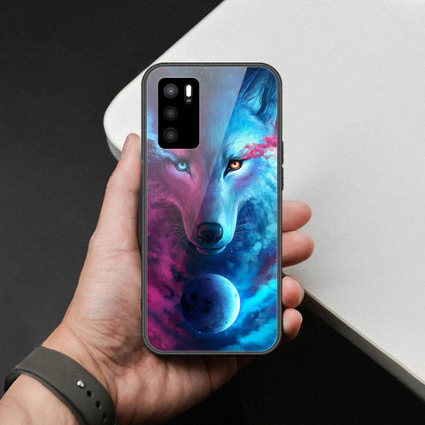 Oppo A16 Cover - Brave Series - HQ Ultra Shine Premium Infinity Glass Soft Silicon Borders Case