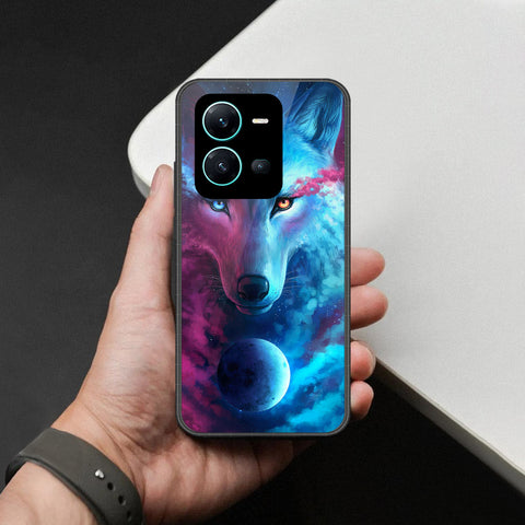Vivo V25 5G Cover - Brave Series - HQ Ultra Shine Premium Infinity Glass Soft Silicon Borders Case