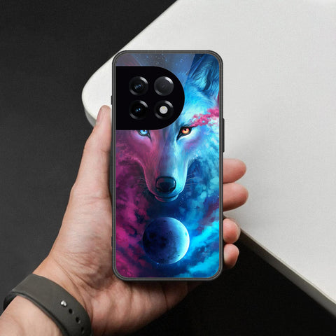 OnePlus Ace 2 Cover - Brave Series - HQ Ultra Shine Premium Infinity Glass Soft Silicon Borders Case