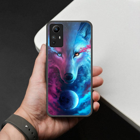 Xiaomi Redmi Note 12 4G Cover - Brave Series - HQ Ultra Shine Premium Infinity Glass Soft Silicon Borders Case