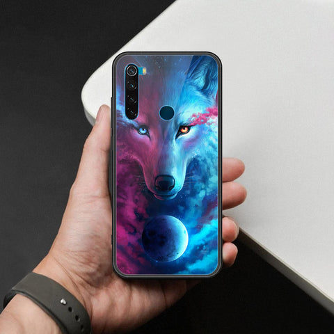 Xiaomi Redmi Note 8 Cover - Brave Series - HQ Ultra Shine Premium Infinity Glass Soft Silicon Borders Case