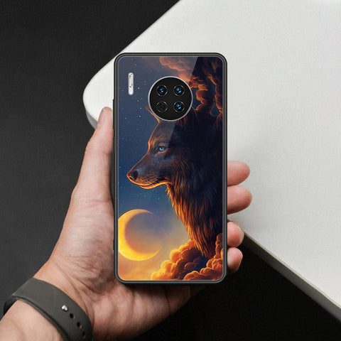 Huawei Mate 30 Cover - Brave Series - HQ Ultra Shine Premium Infinity Glass Soft Silicon Borders Case