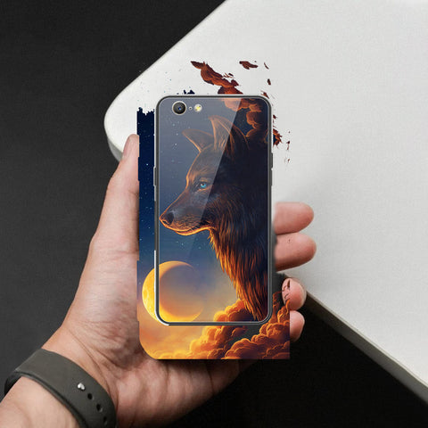 Oppo A57 Cover - Brave Series - HQ Ultra Shine Premium Infinity Glass Soft Silicon Borders Case