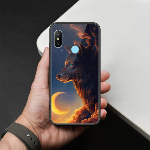 Redmi 6 Pro Cover - Brave Series - HQ Ultra Shine Premium Infinity Glass Soft Silicon Borders Case