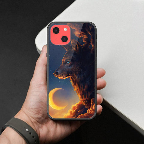 iPhone 13 Mini Cover - Brave Series - HQ Ultra Shine Premium Infinity Glass Soft Silicon Borders Case