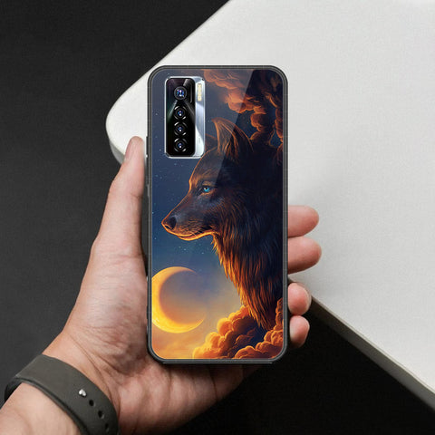 Tecno Camon 17 Pro Cover - Brave Series - HQ Ultra Shine Premium Infinity Glass Soft Silicon Borders Case