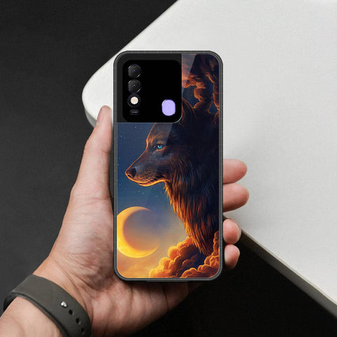 Tecno Spark 8 Cover - Brave Series - HQ Ultra Shine Premium Infinity Glass Soft Silicon Borders Case