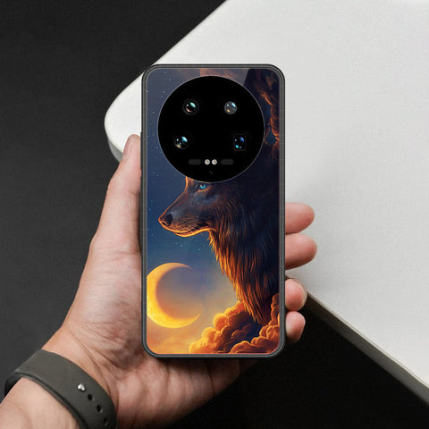 Xiaomi 14 Ultra Cover - Brave Series - HQ Ultra Shine Premium Infinity Glass Soft Silicon Borders Case