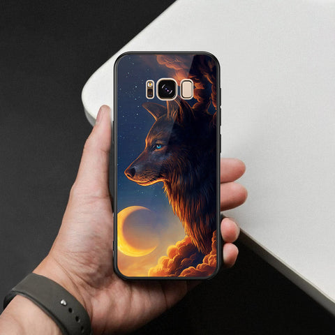 Samsung Galaxy S8 Plus Cover - Brave Series - HQ Ultra Shine Premium Infinity Glass Soft Silicon Borders Case