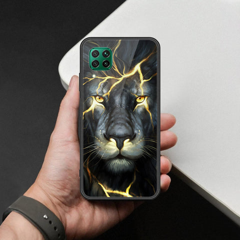 Huawei P40 lite Cover - Brave Series - HQ Ultra Shine Premium Infinity Glass Soft Silicon Borders Case