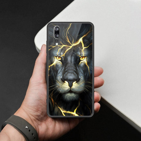 Huawei P20 Cover - Brave Series - HQ Ultra Shine Premium Infinity Glass Soft Silicon Borders Case