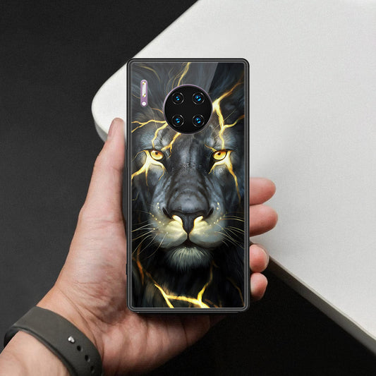 Huawei Mate 30 Pro Cover - Brave Series - HQ Ultra Shine Premium Infinity Glass Soft Silicon Borders Case