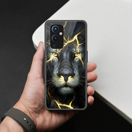 OnePlus 9 Cover - Brave Series - HQ Ultra Shine Premium Infinity Glass Soft Silicon Borders Case