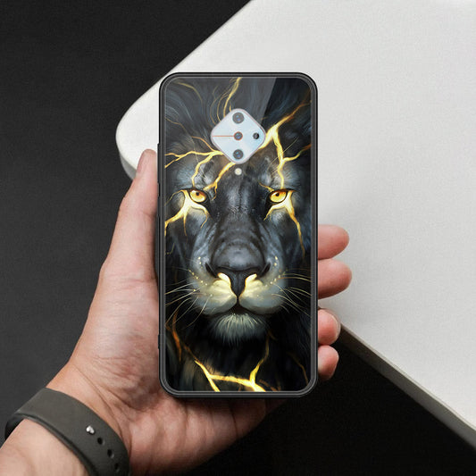 Vivo S1 Pro Cover - Brave Series - HQ Ultra Shine Premium Infinity Glass Soft Silicon Borders Case