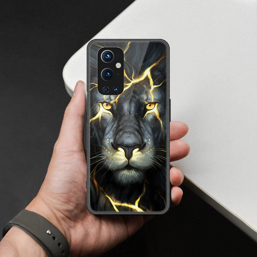 OnePlus 9 Pro Cover - Brave Series - HQ Ultra Shine Premium Infinity Glass Soft Silicon Borders Case