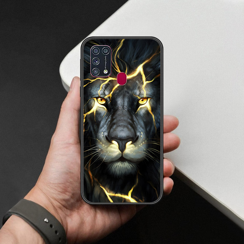 Samsung Galaxy F41 Cover - Brave Series - HQ Ultra Shine Premium Infinity Glass Soft Silicon Borders Case