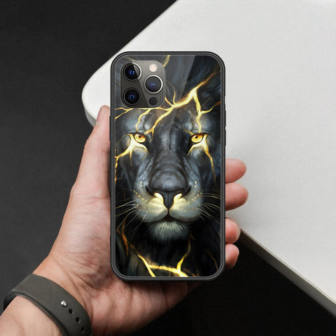 iPhone 12 Pro - Brave Series - HQ Ultra Shine Premium Infinity Glass Soft Silicon Borders Case