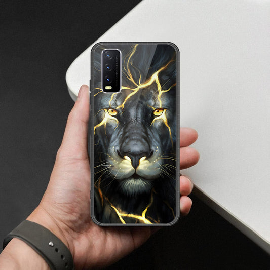 Vivo Y20 Cover - Brave Series - HQ Ultra Shine Premium Infinity Glass Soft Silicon Borders Case