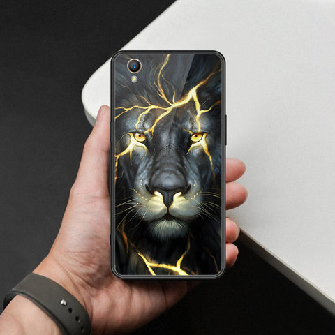 Oppo A37 Cover - Brave Series - HQ Ultra Shine Premium Infinity Glass Soft Silicon Borders Case