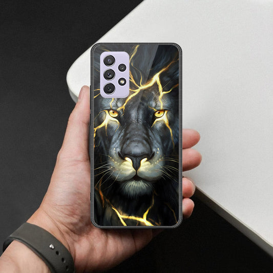 Samsung Galaxy A72 Cover - Brave Series - HQ Ultra Shine Premium Infinity Glass Soft Silicon Borders Case