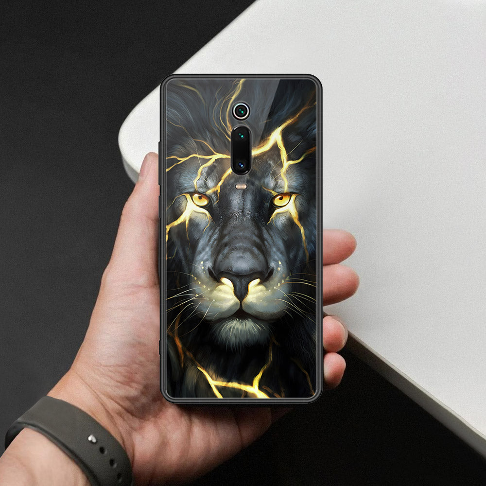 Xiaomi Mi 9T Cover - Brave Series - HQ Ultra Shine Premium Infinity Glass Soft Silicon Borders Case