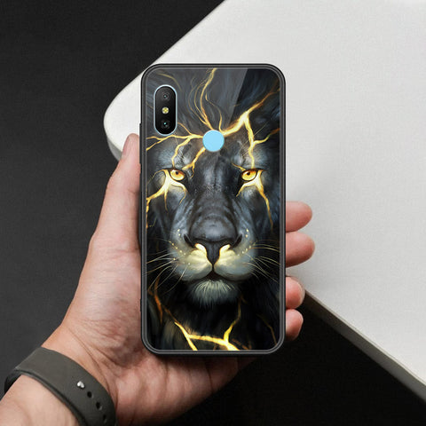 Xiaomi Redmi Note 6 Pro Cover - Brave Series - HQ Ultra Shine Premium Infinity Glass Soft Silicon Borders Case